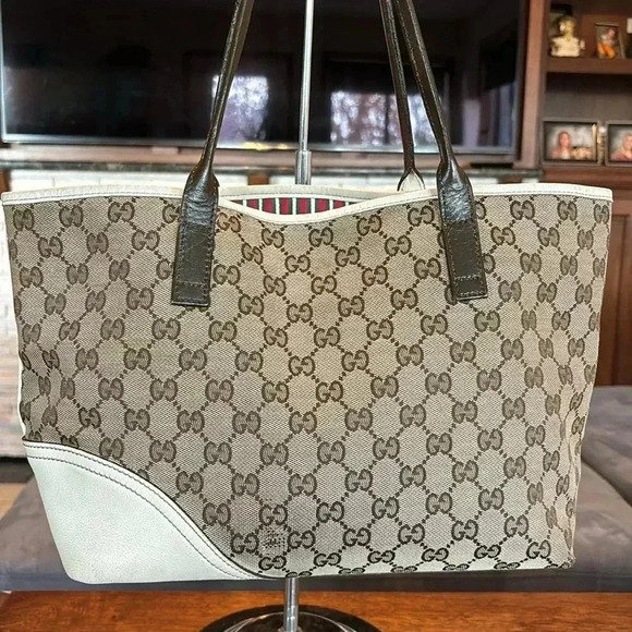 Gucci GG Canvas Britt Tote - Picture 3 of 14